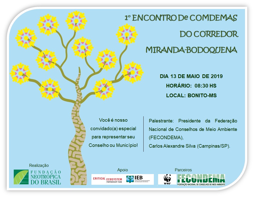 1º Encontro de COMDEMAS do Corredor Miranda – Bodoquena (MS)