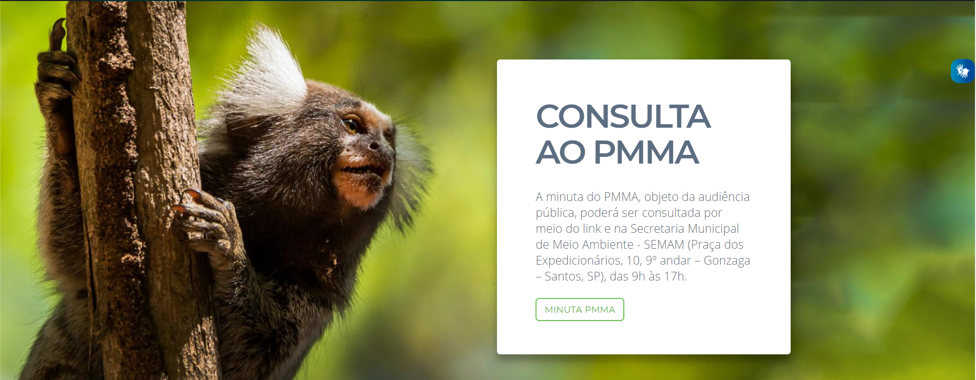 Consulta Pública do PMMA de Santos (SP)