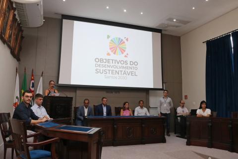 Agenda 2030: Santos assina pacto com metas para o desenvolvimento sustentável