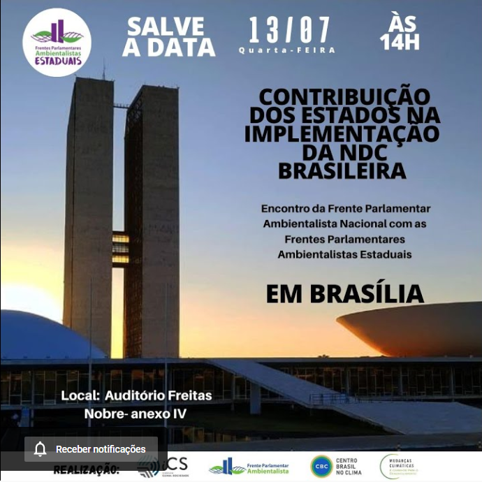 Contribuição dos Estados Para a Implementação da NDC Brasileira