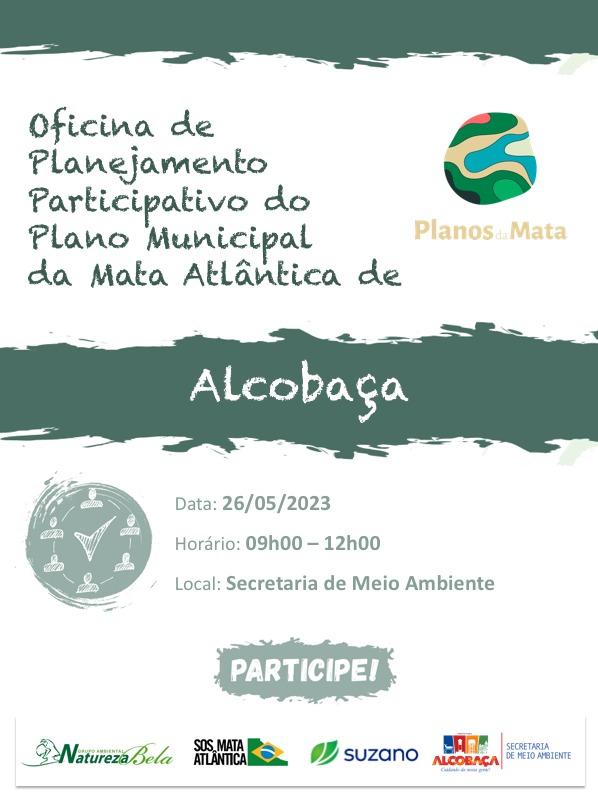 Oficina de planejamento participativo do PMMA de Alcobaça – BA